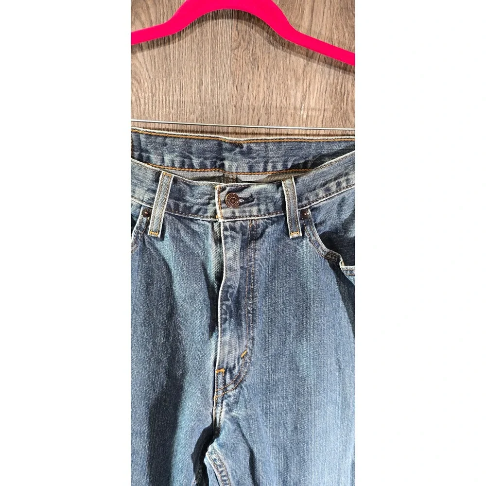 Levi's 559 Relaxed Straight Denim Blue jeans Mens Tag Sz 36x32 Measures 36x30‎